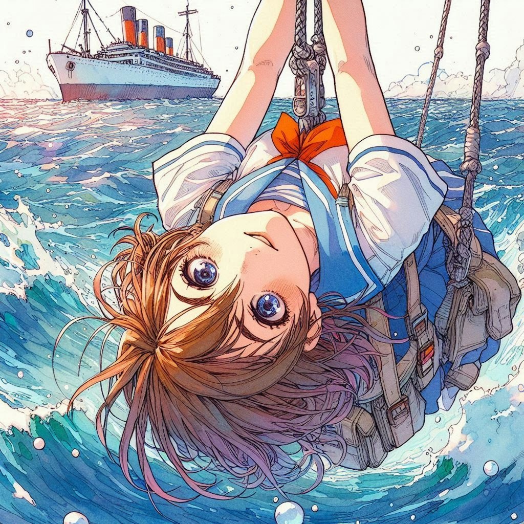逆さ吊り少女