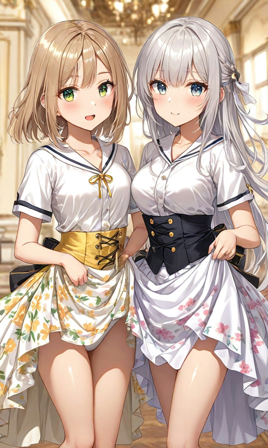 パンチラとセーラー服と女子高校生と