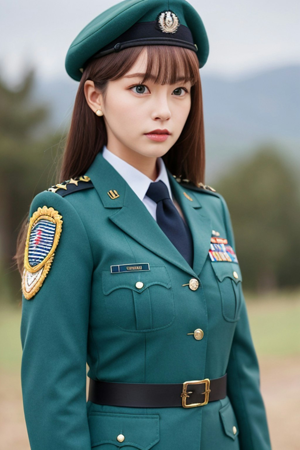 女軍人