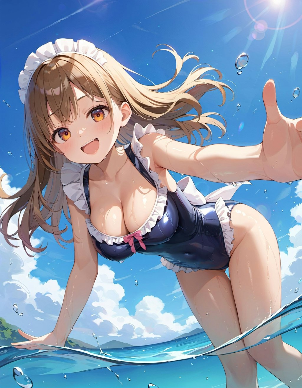 夏だ！海だ！メイドさんだー！