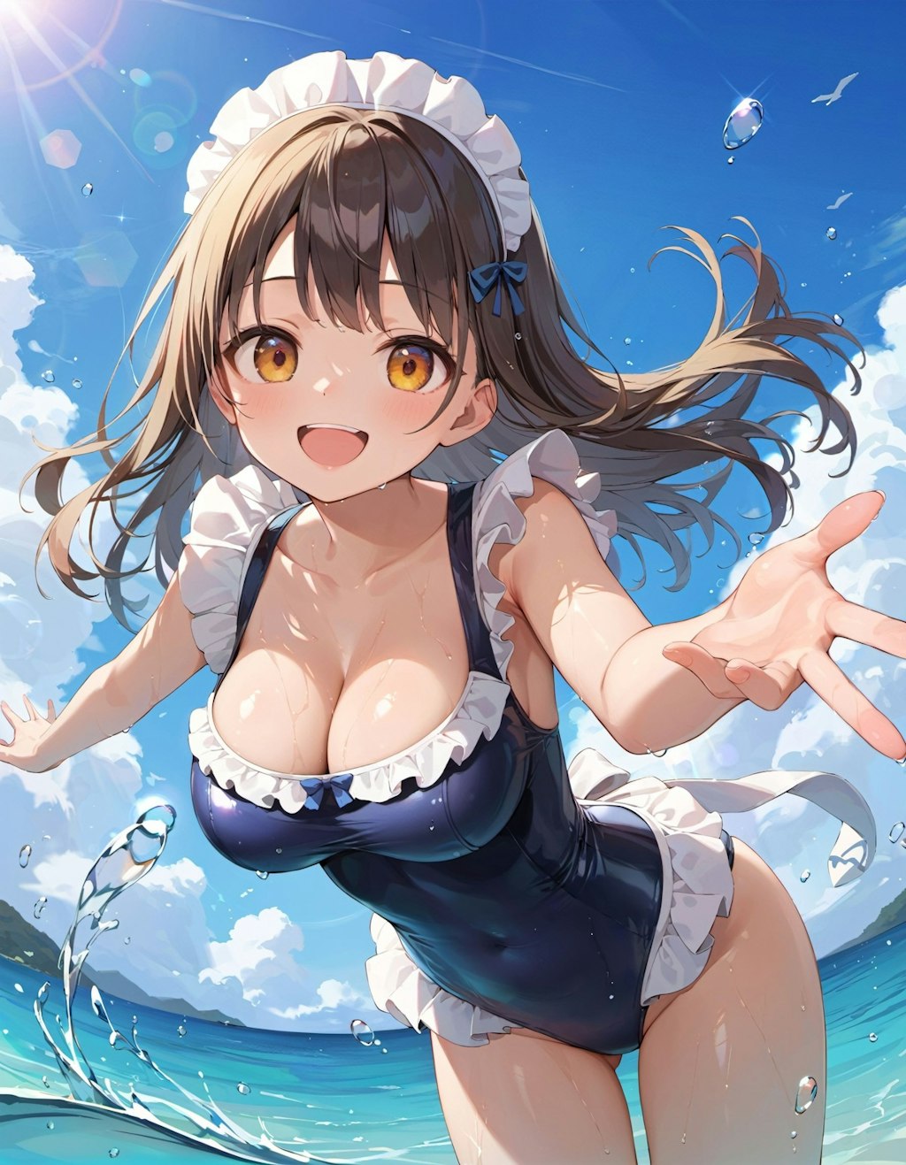 夏だ！海だ！メイドさんだー！