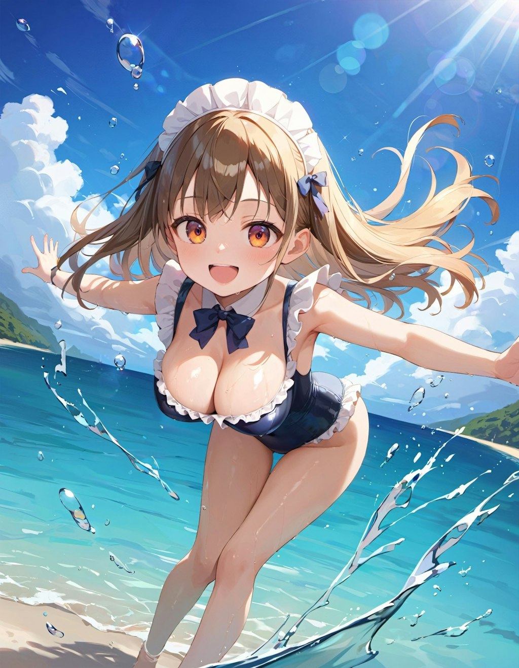 夏だ！海だ！メイドさんだー！