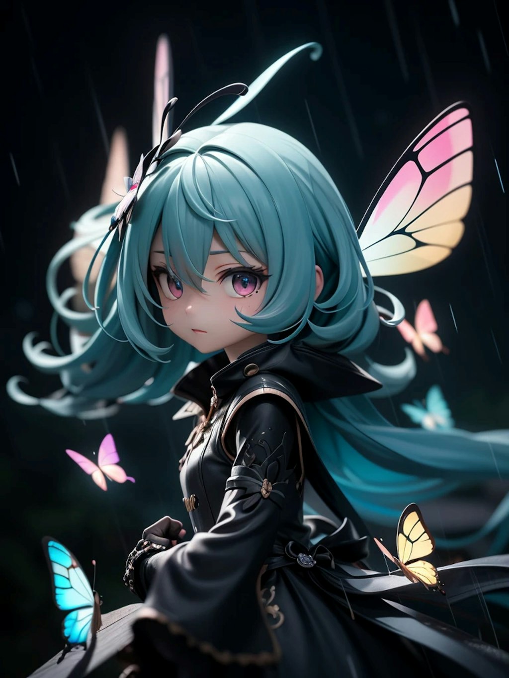 Butterflies and the Dark fairy【2】