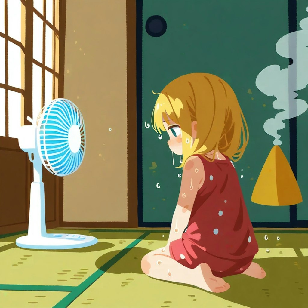 扇風機壊れちゃった