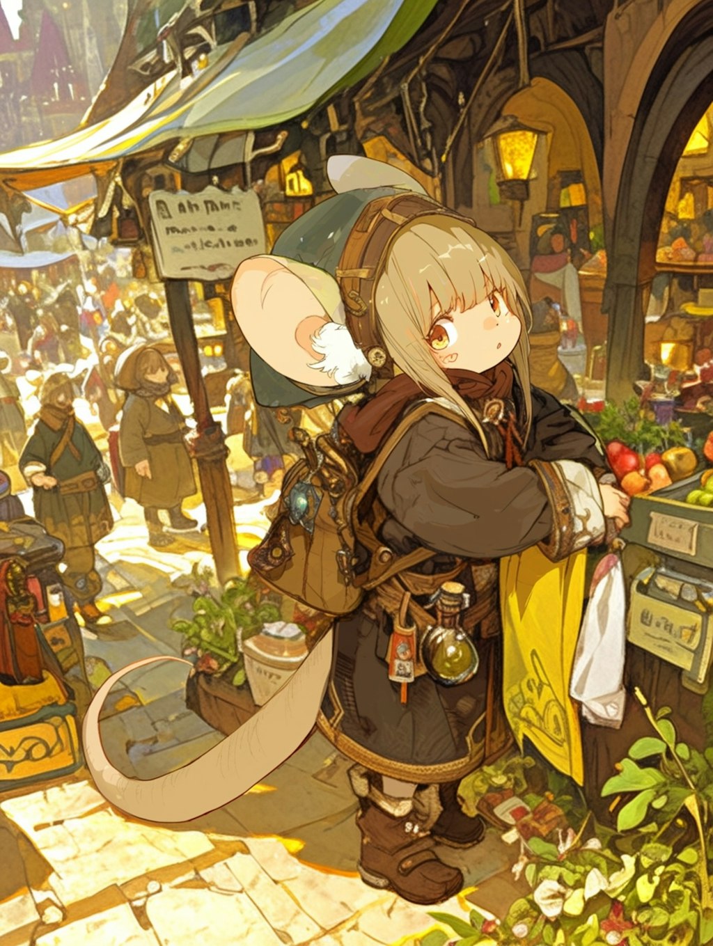 ファンタジーのオリキャラ🐀