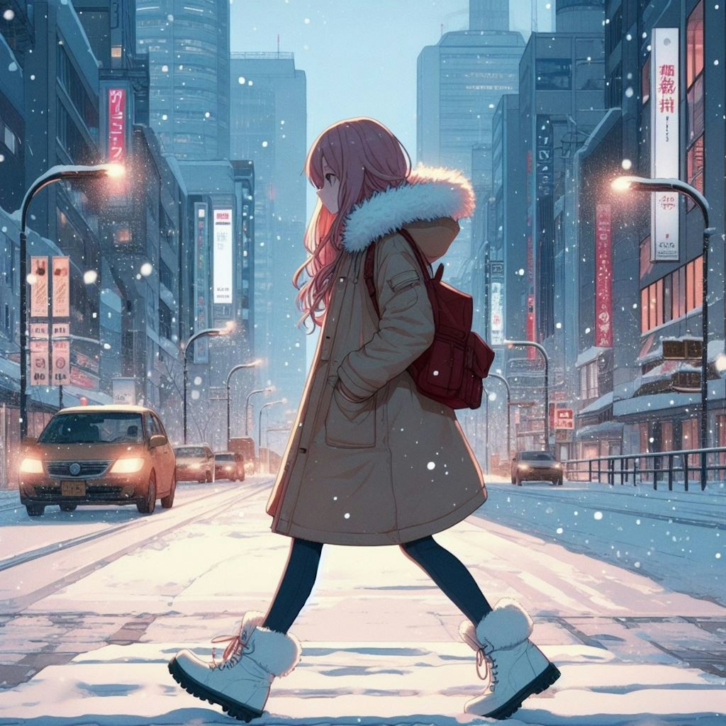 雪と少女16