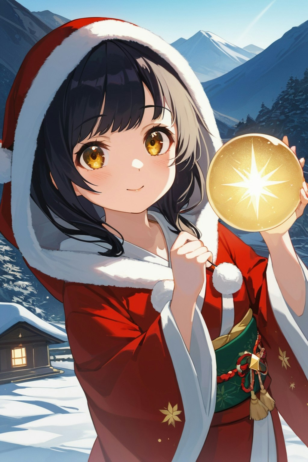 クリスマス風サキアリヒメ(cuteモデル)