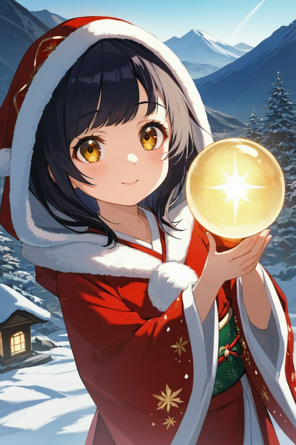 クリスマス風サキアリヒメ(cuteモデル)