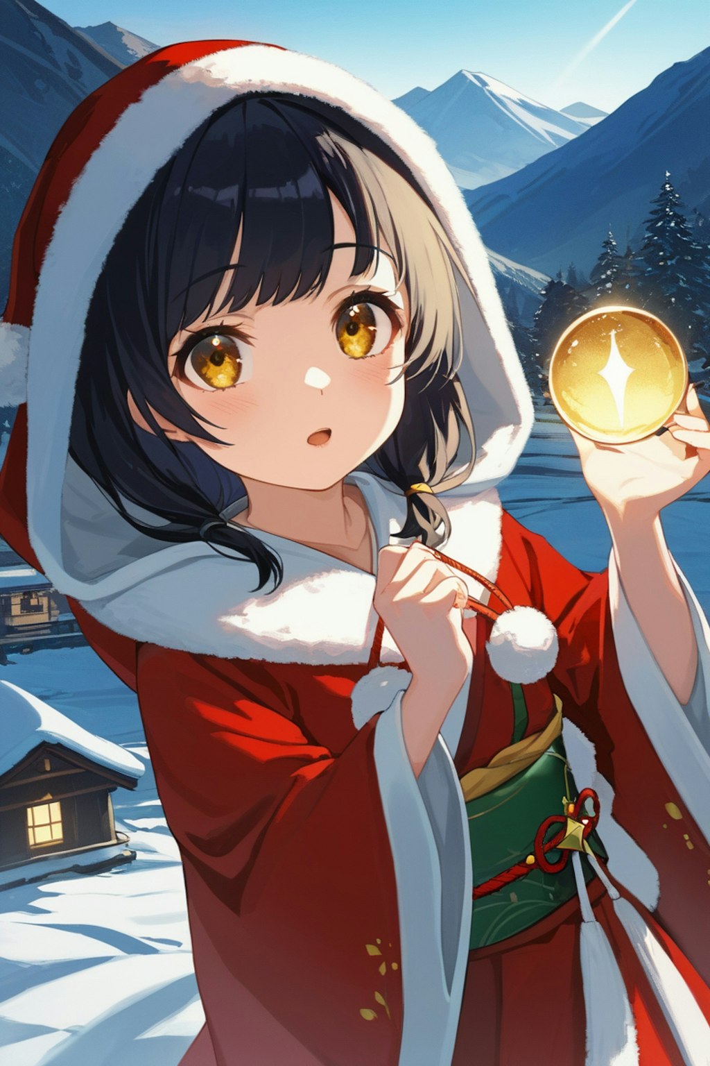 クリスマス風サキアリヒメ(cuteモデル)