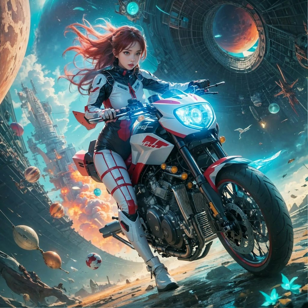 宇宙バイカー