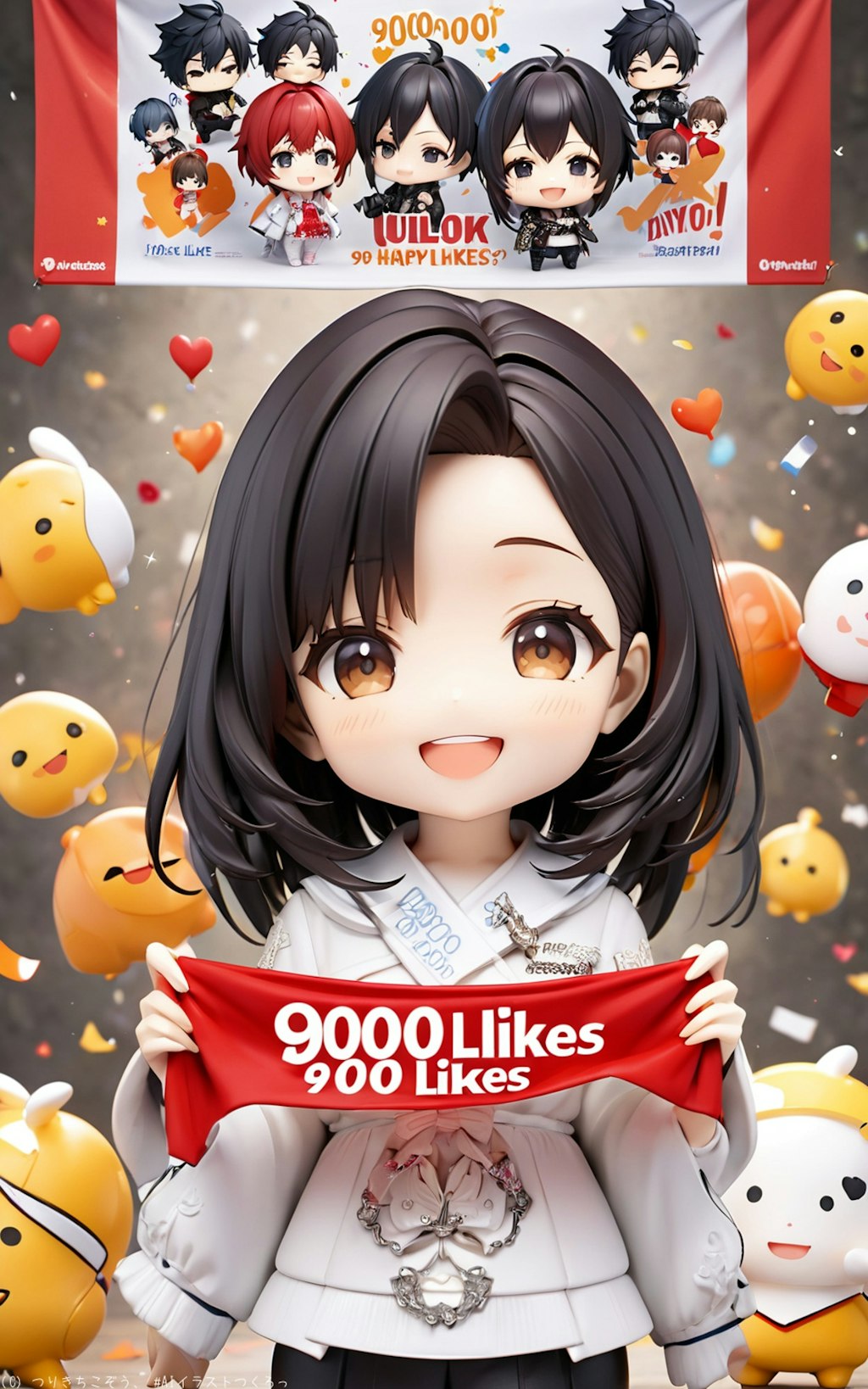 9000いいね😊後少しで万だ〜