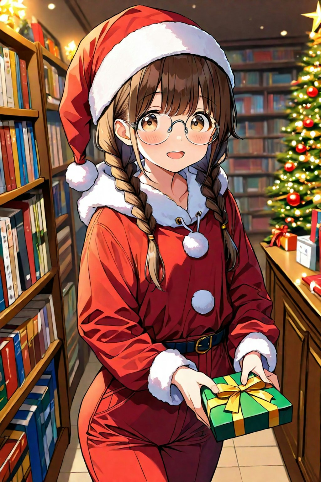 サンタ委員長ちゃんクリスマスイブのプレゼント