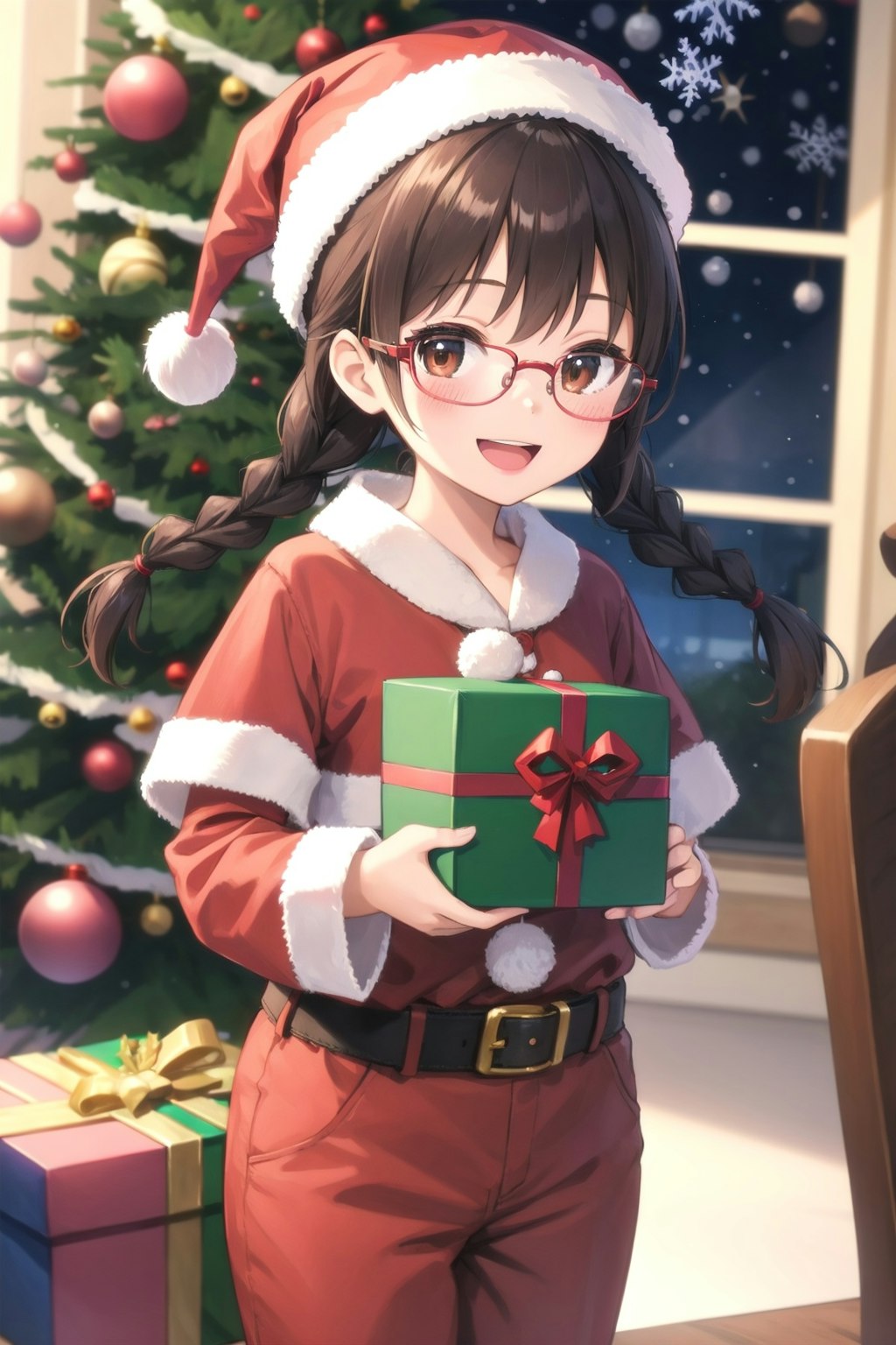 サンタ委員長ちゃんクリスマスイブのプレゼント