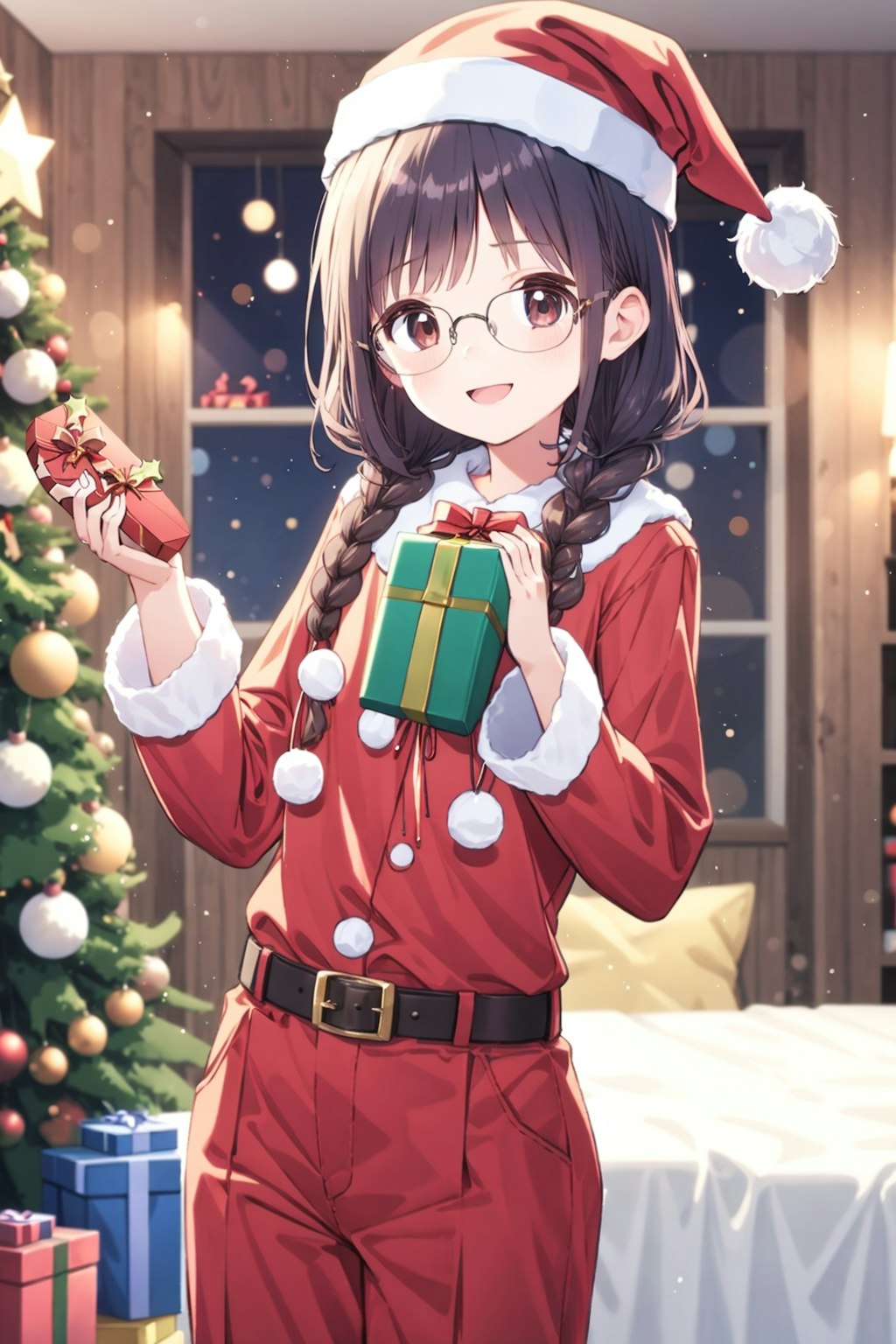 サンタ委員長ちゃんクリスマスイブのプレゼント