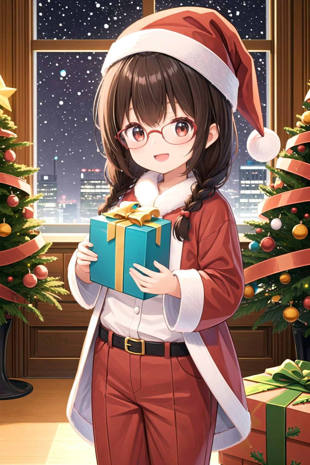 サンタ委員長ちゃんクリスマスイブのプレゼント