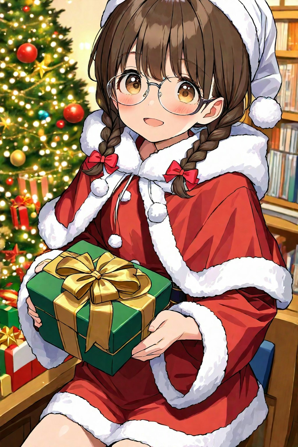 サンタ委員長ちゃんクリスマスイブのプレゼント