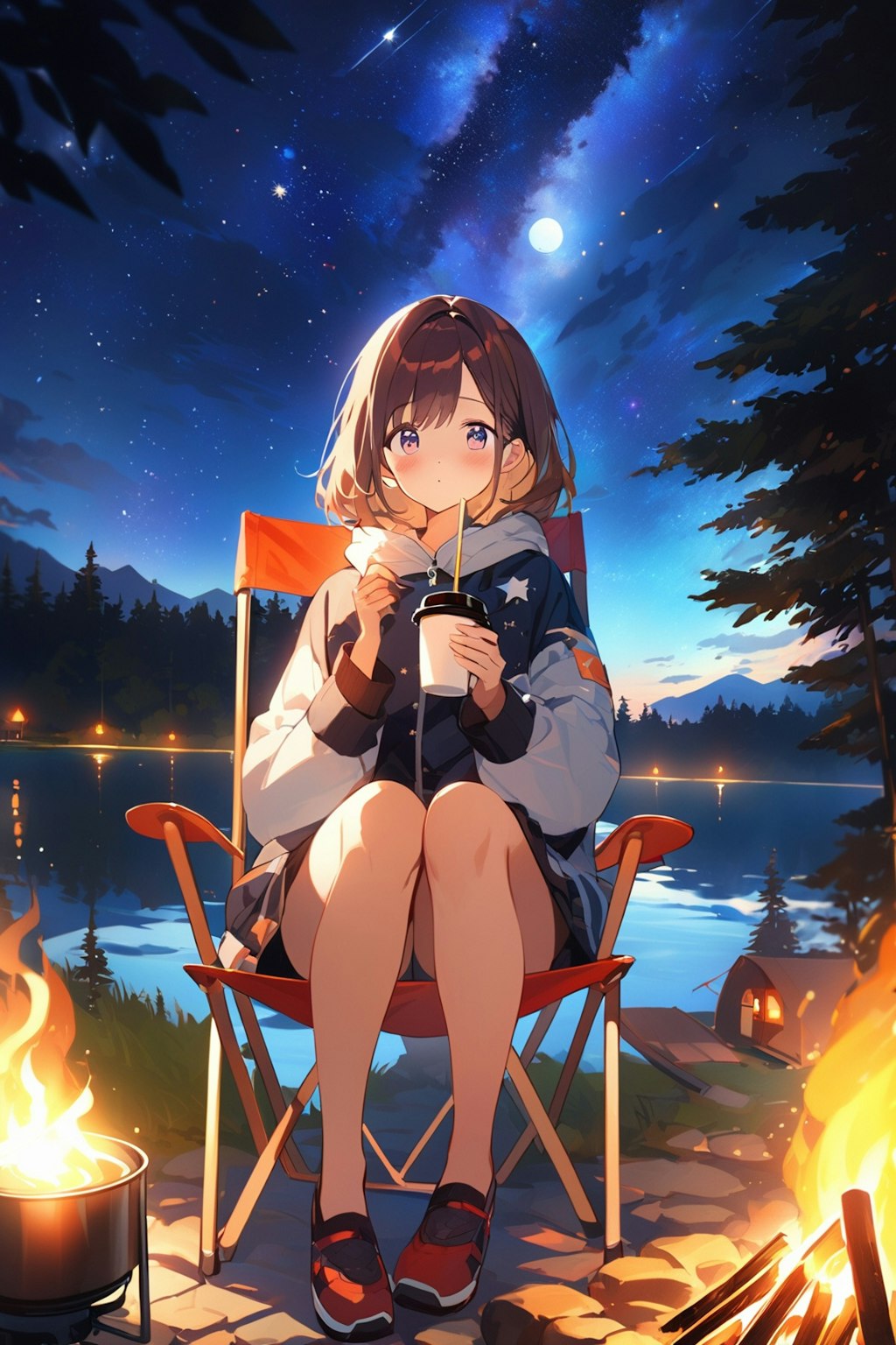 ソロキャン少女⛺️