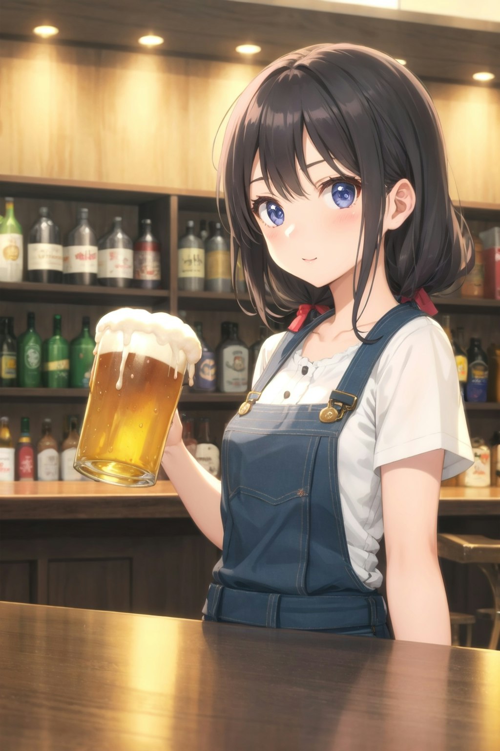 土曜日の女の子　V4B版　花見のついでに立ち飲み屋で一杯