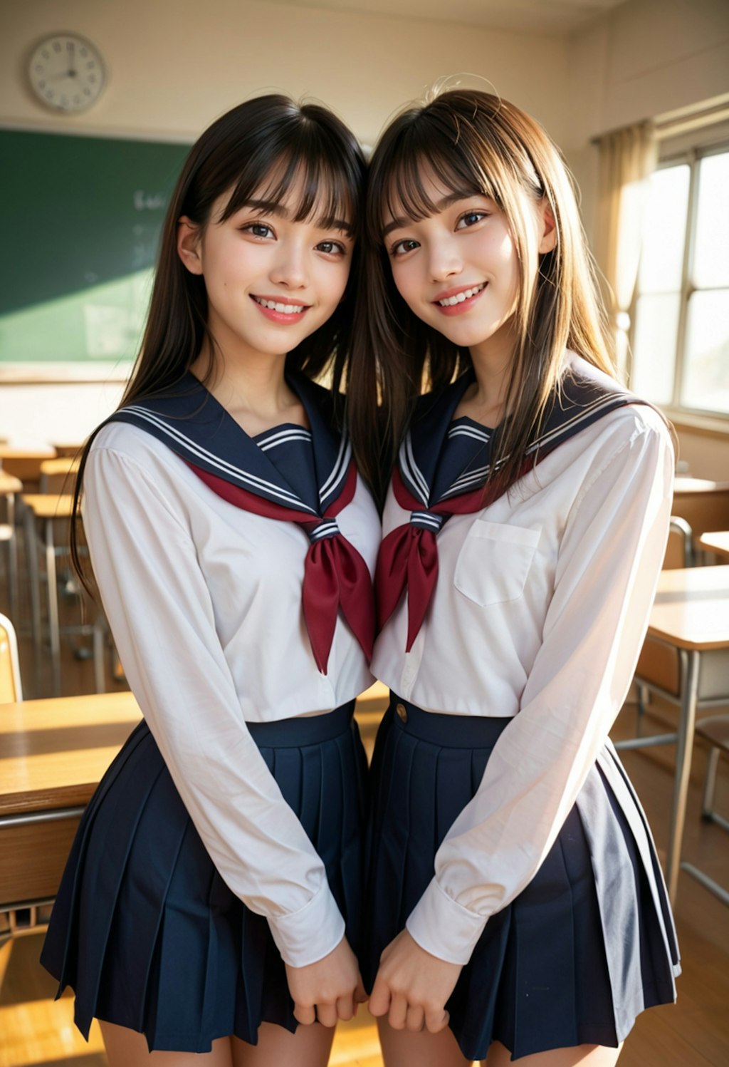 女子高生2人23