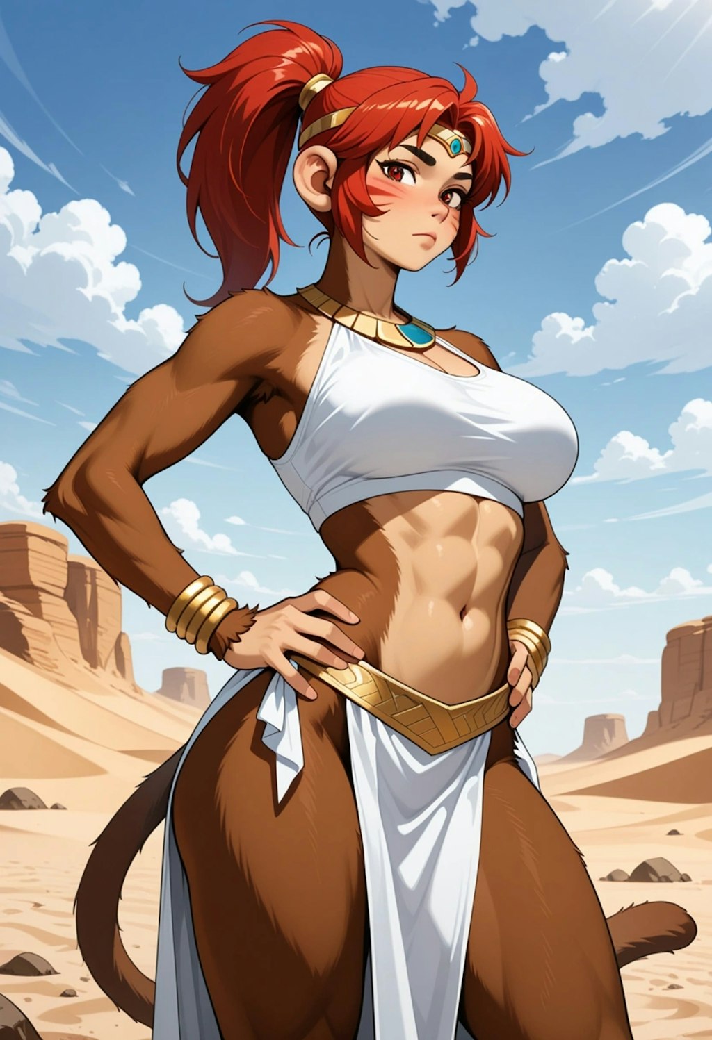 火猿の女の子