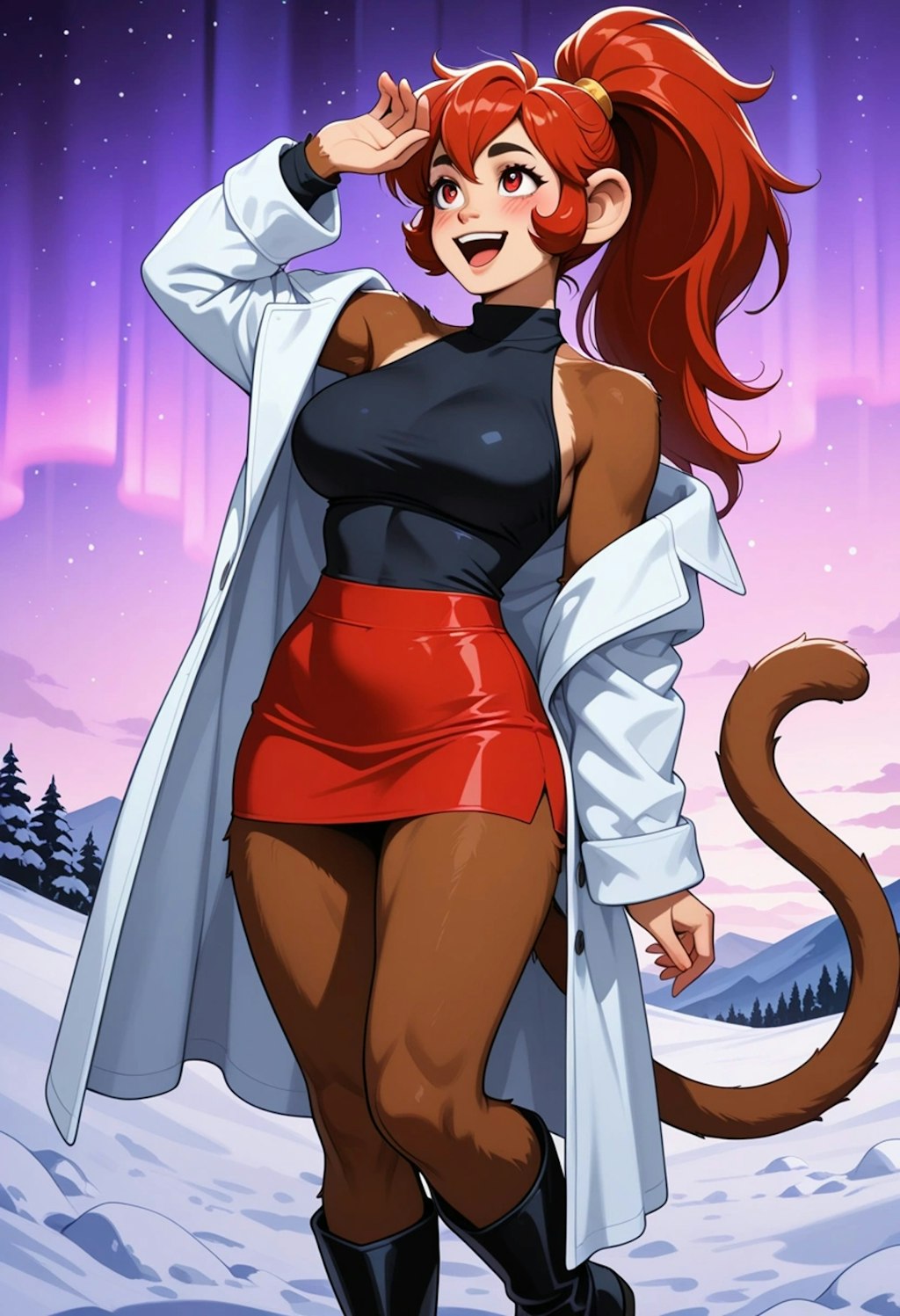 火猿の女の子
