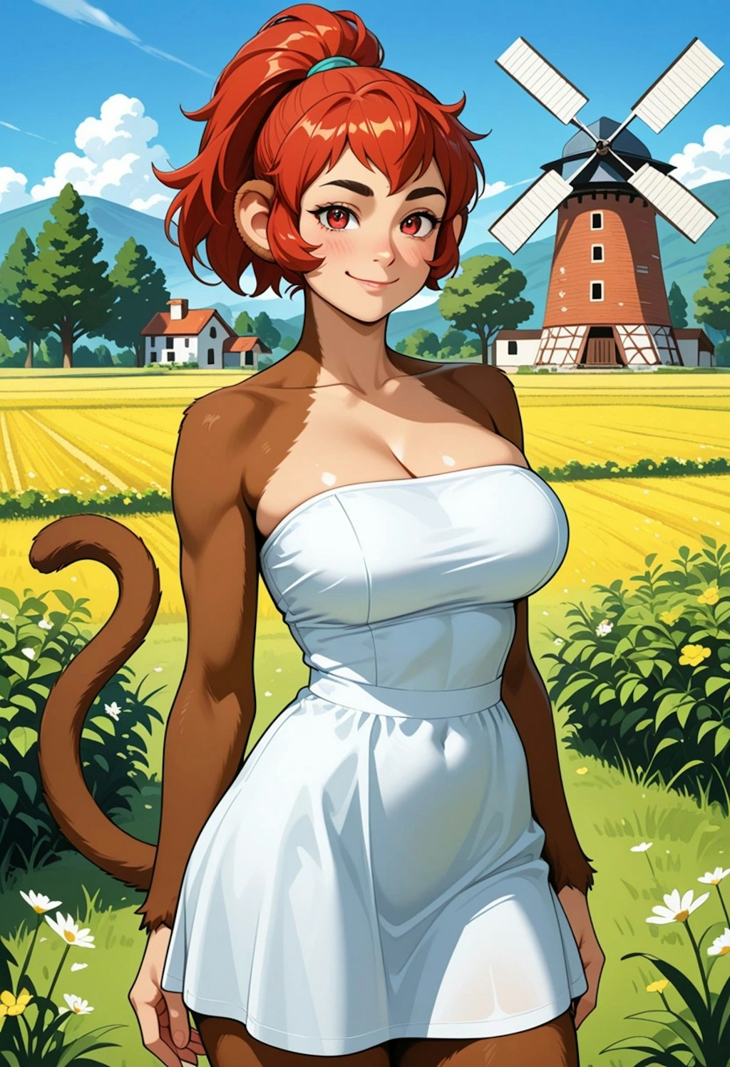 火猿の女の子