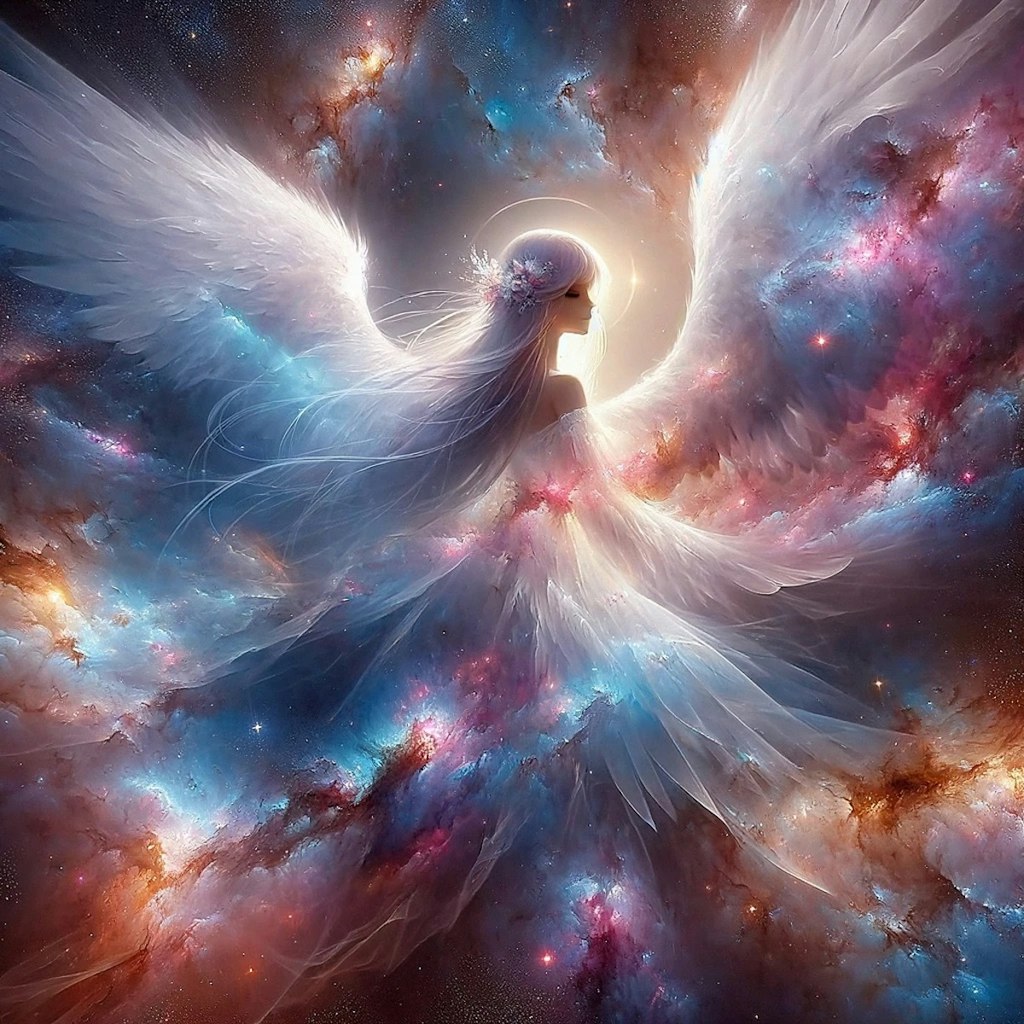天使と銀河の融合