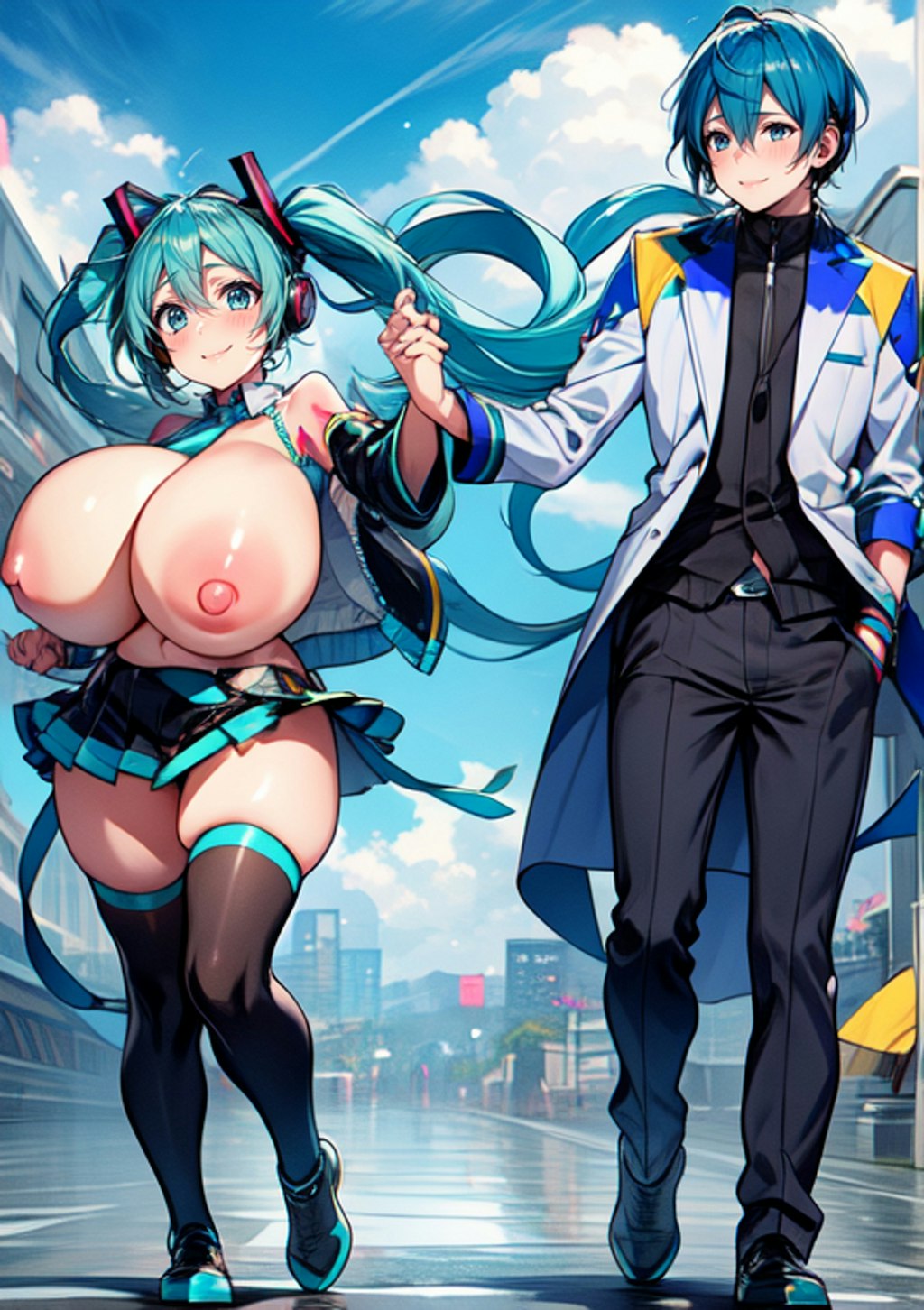 miku kaito Coupling