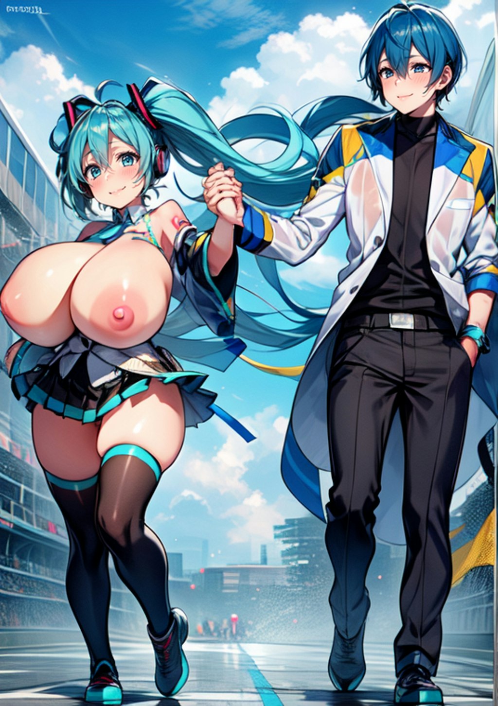 miku kaito Coupling