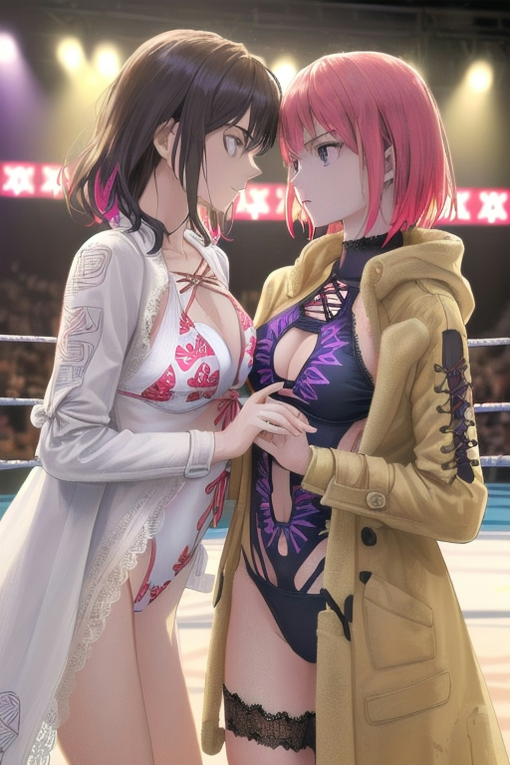 寒いけど美少女プロレス