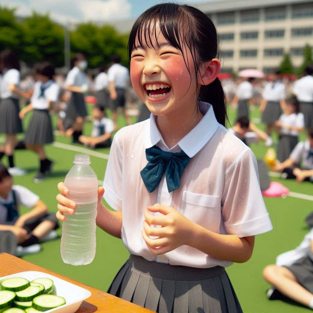 暑過ぎ汗だく運動会！（ポチ警戒アラート発令中）