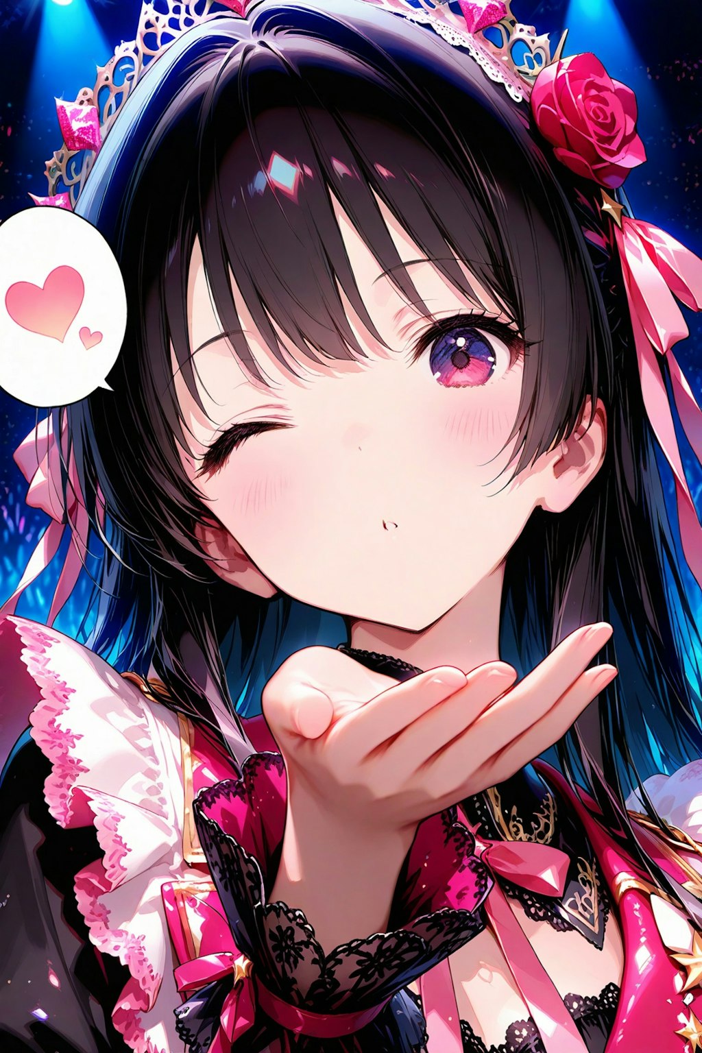 失敗例（アイドルさん）