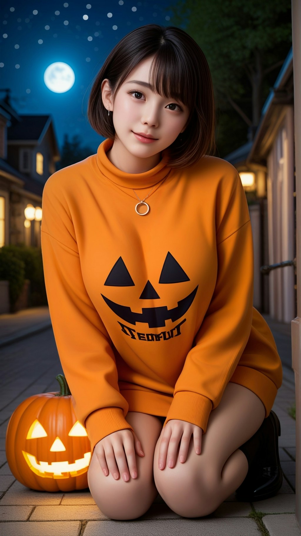 🎃ハロウィーンロングセーター🌟