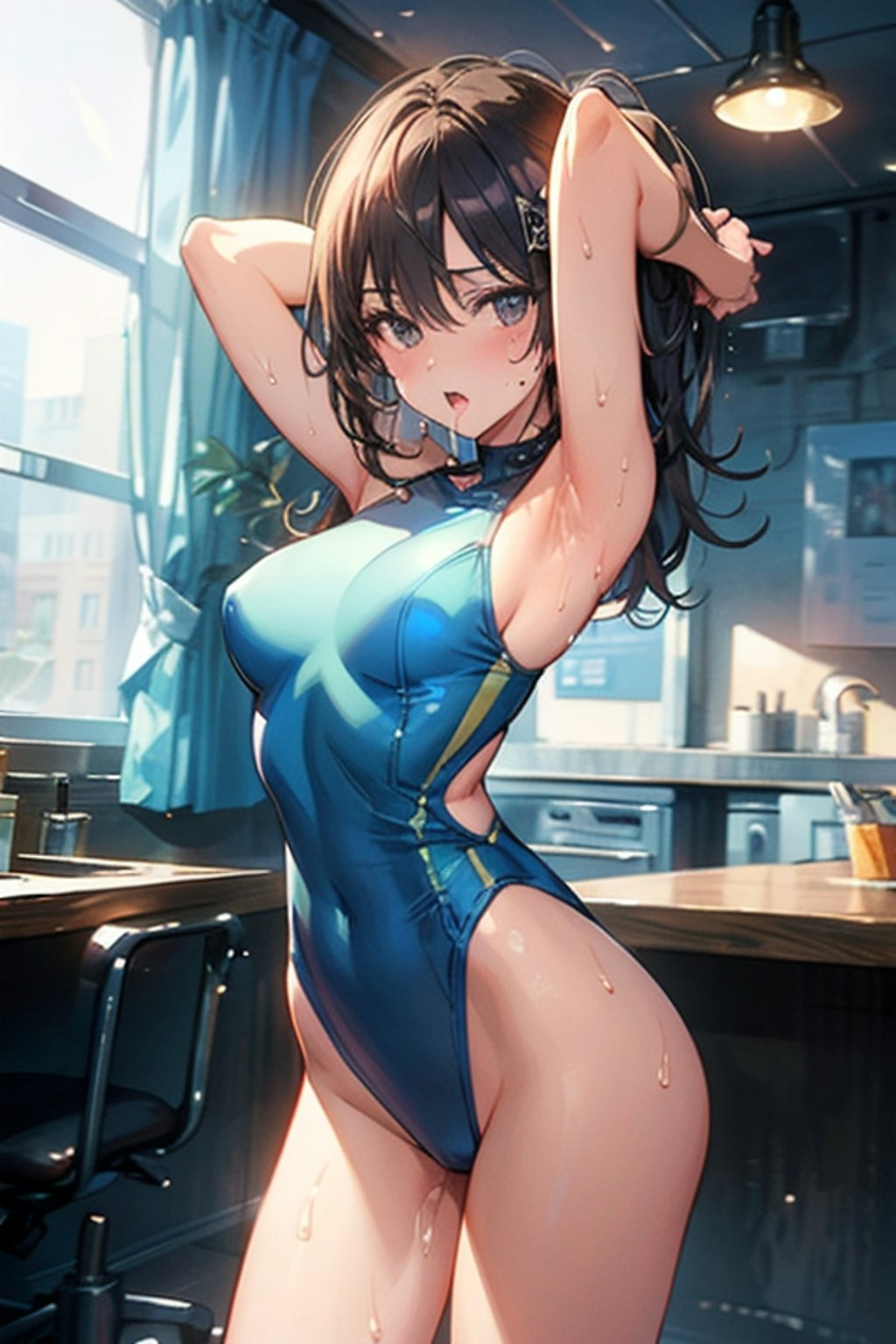 水着の彼女