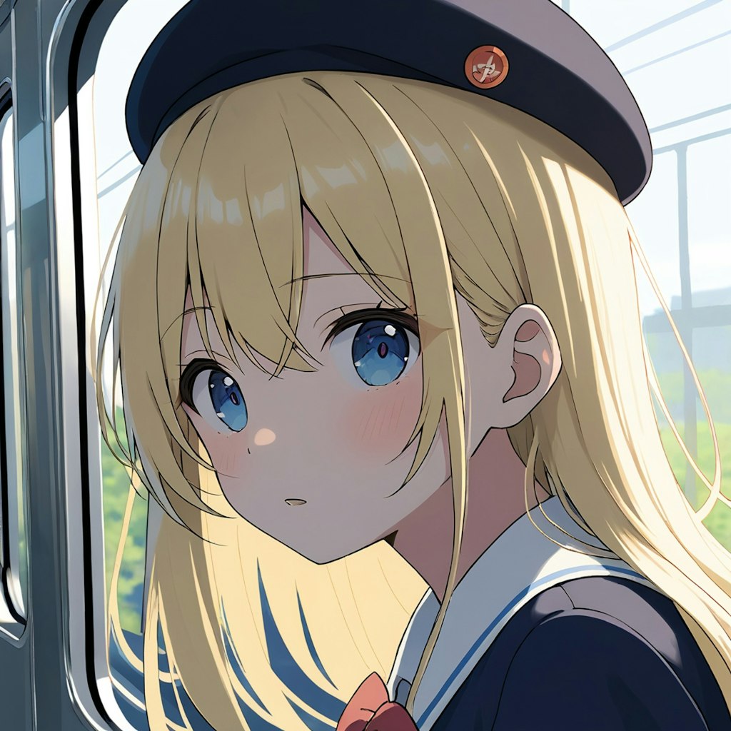 電車登校のちちぷいちゃん