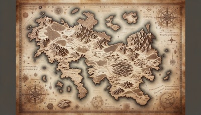 異世界の地図
