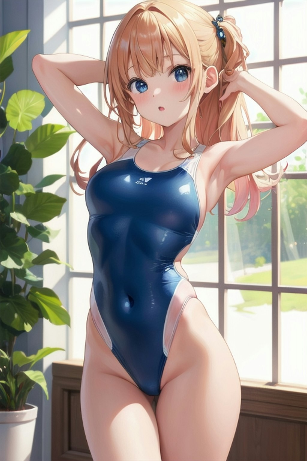 スク水の女の子