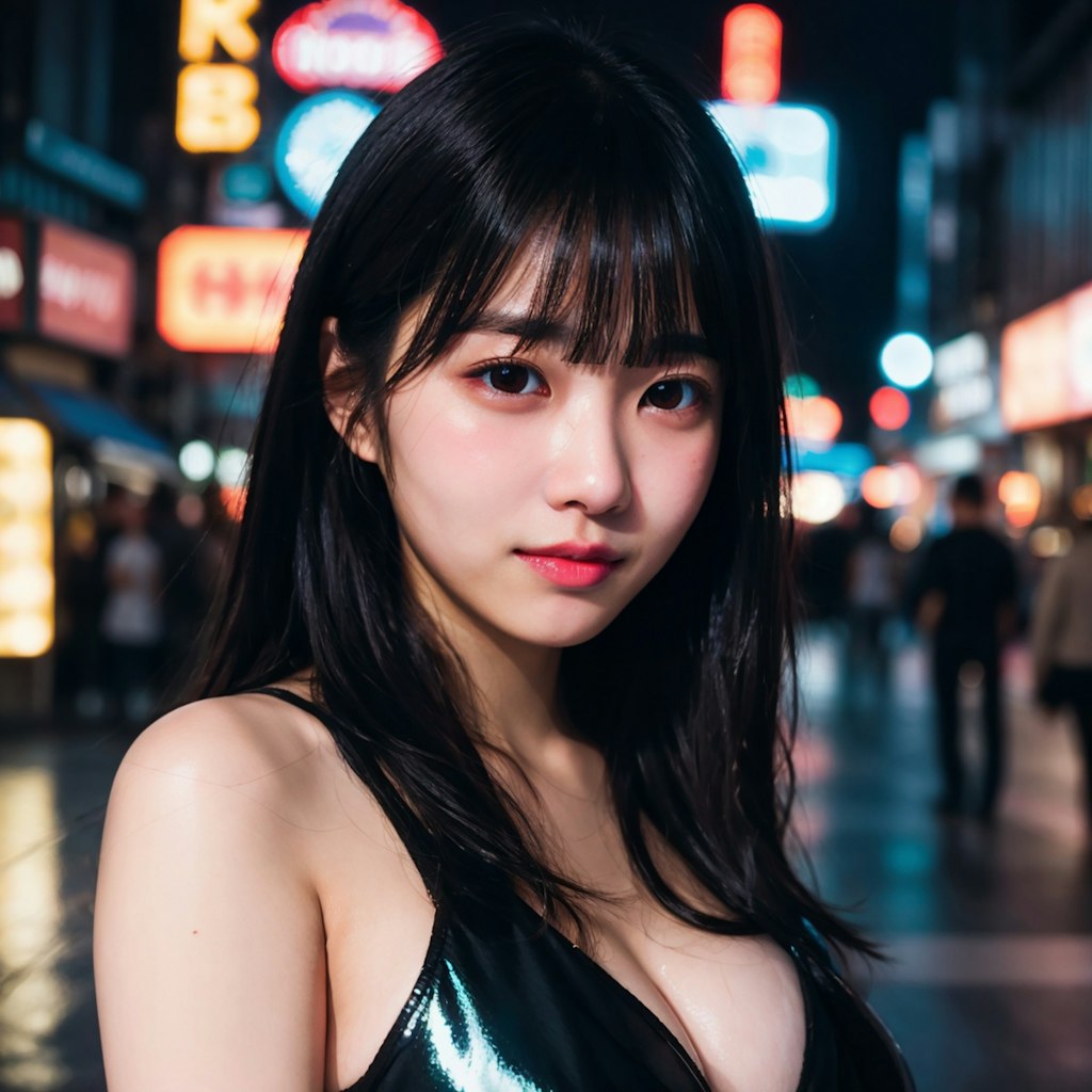 ネオン街