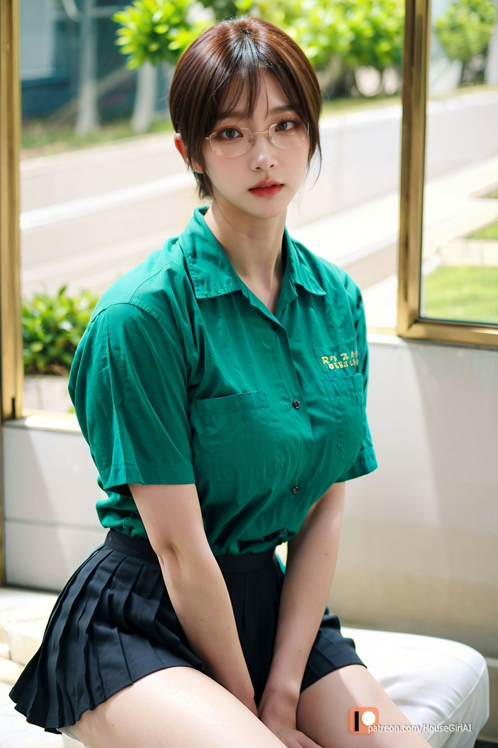 AI Girl Vol 565 | Taiwan uniform