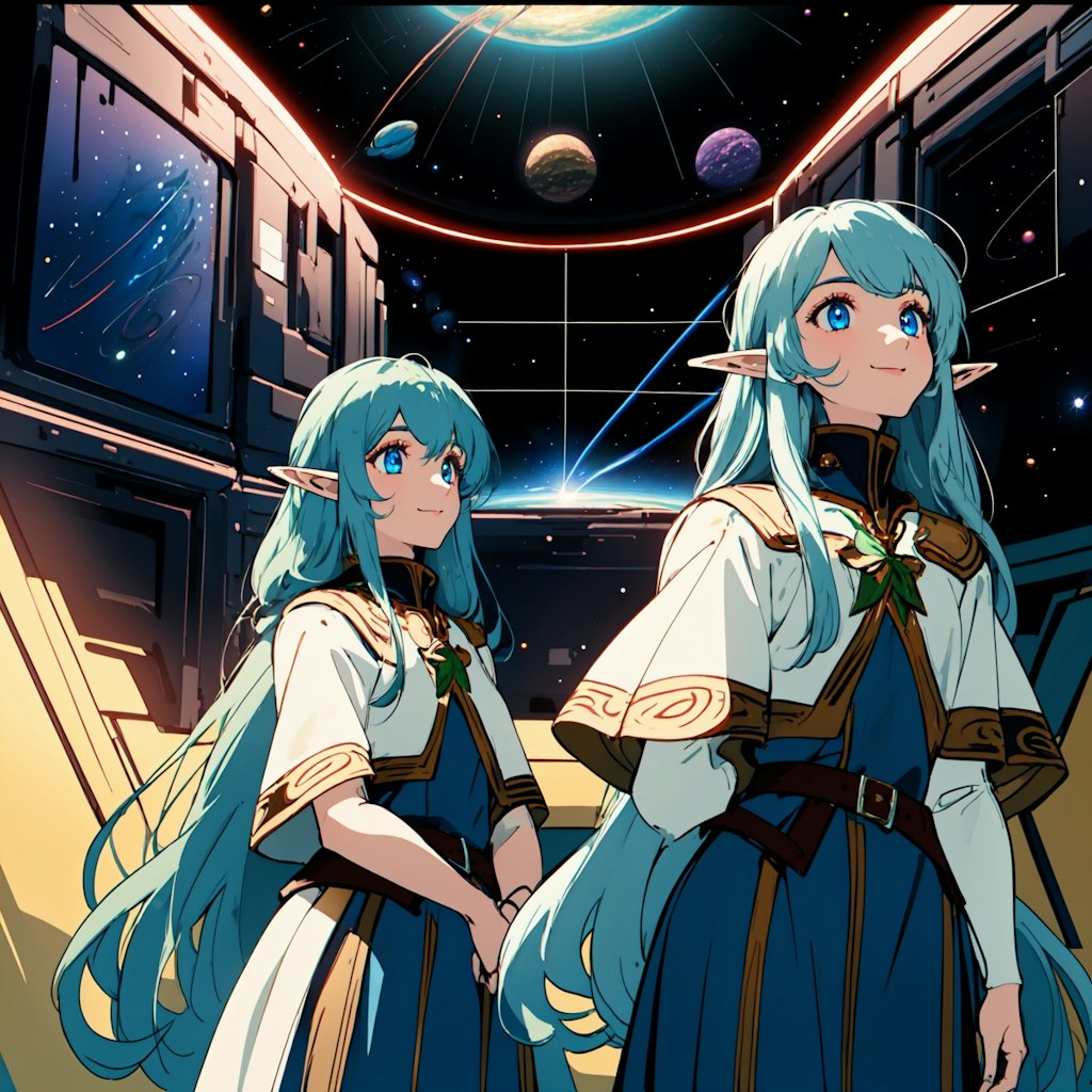 (2023/06/10 AM)双星のエルフ、アネ&リルシス