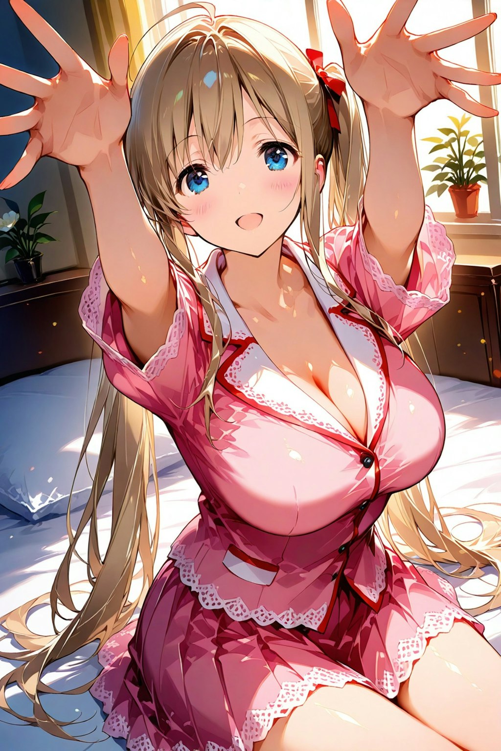 こっち来て〜♪( ´▽｀)