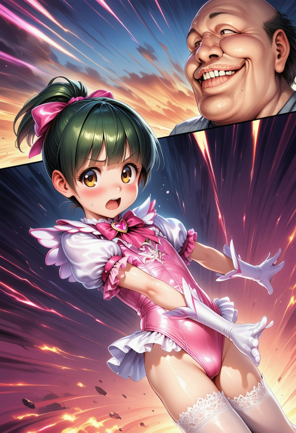 そんな可愛いらしい姿で俺を止められるかな？