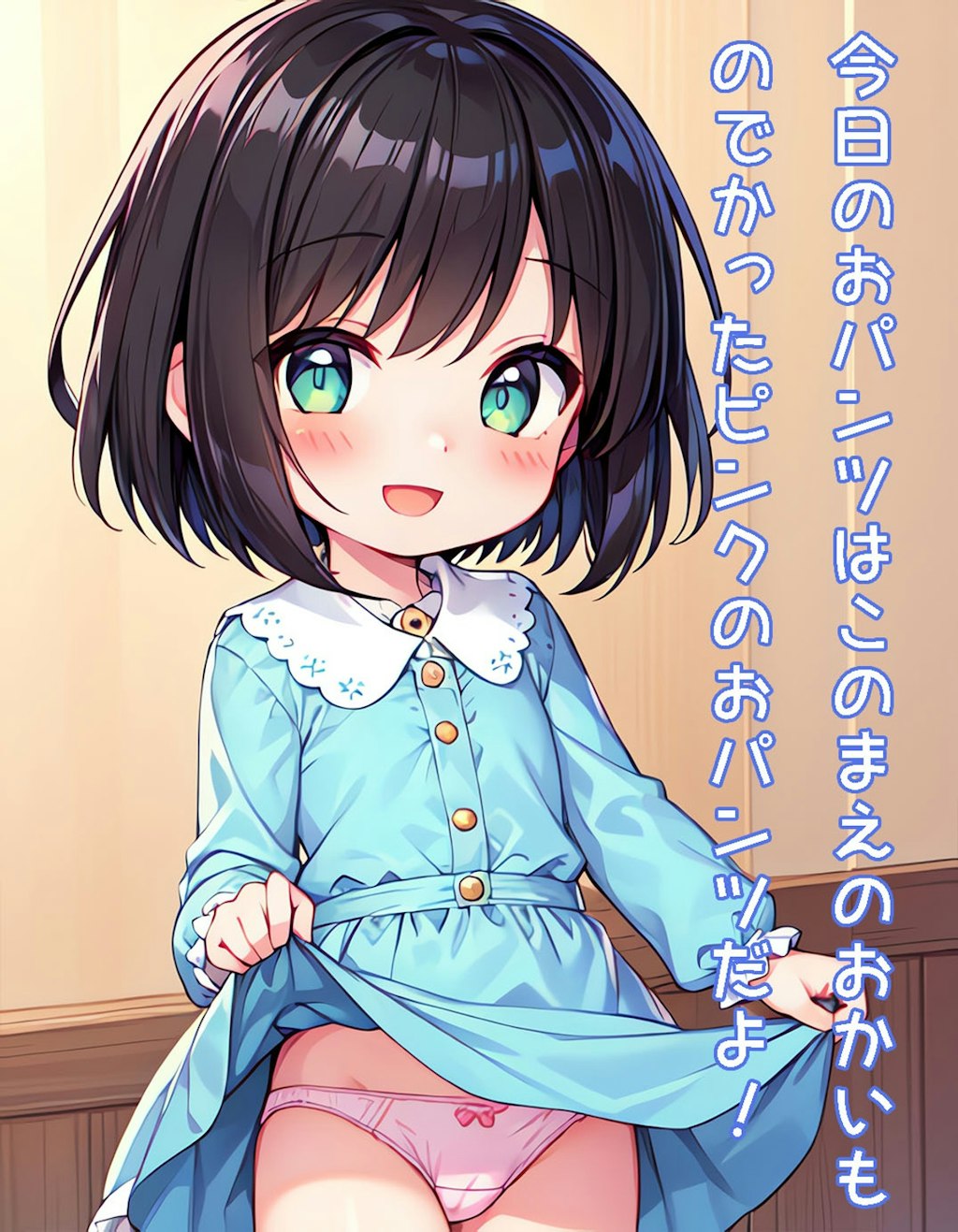 嫌な顔されながら幼女のおパンツ見せてもらいたい