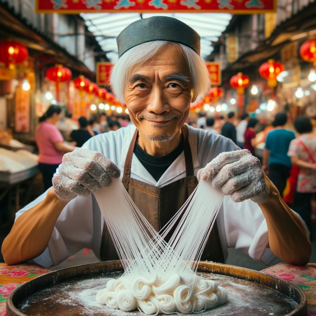 龍鬚糖（龍のひげ飴）