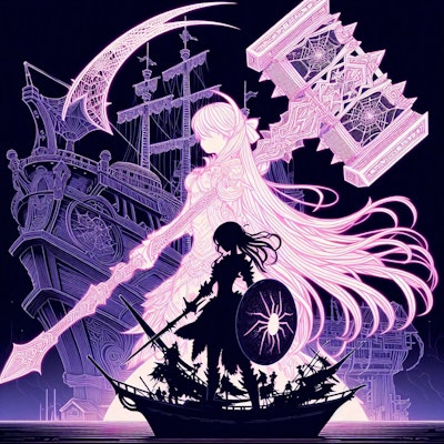 海賊姫と巨大武器