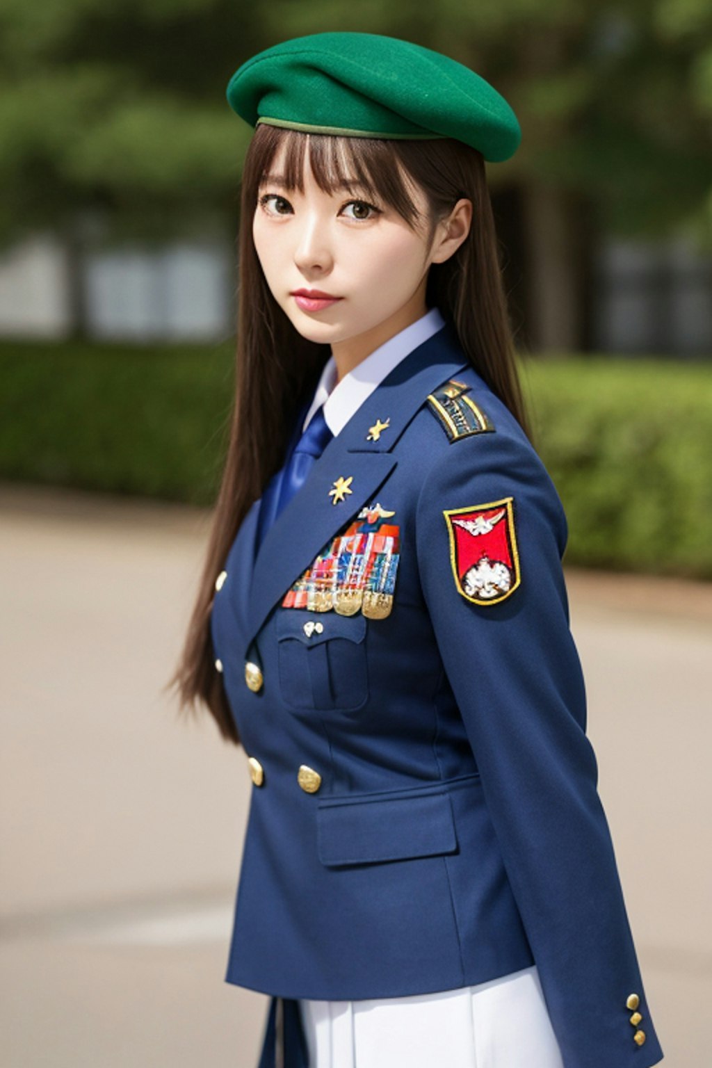 女軍人