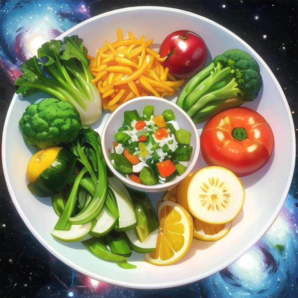 野菜を食べて宇宙と繋がろう