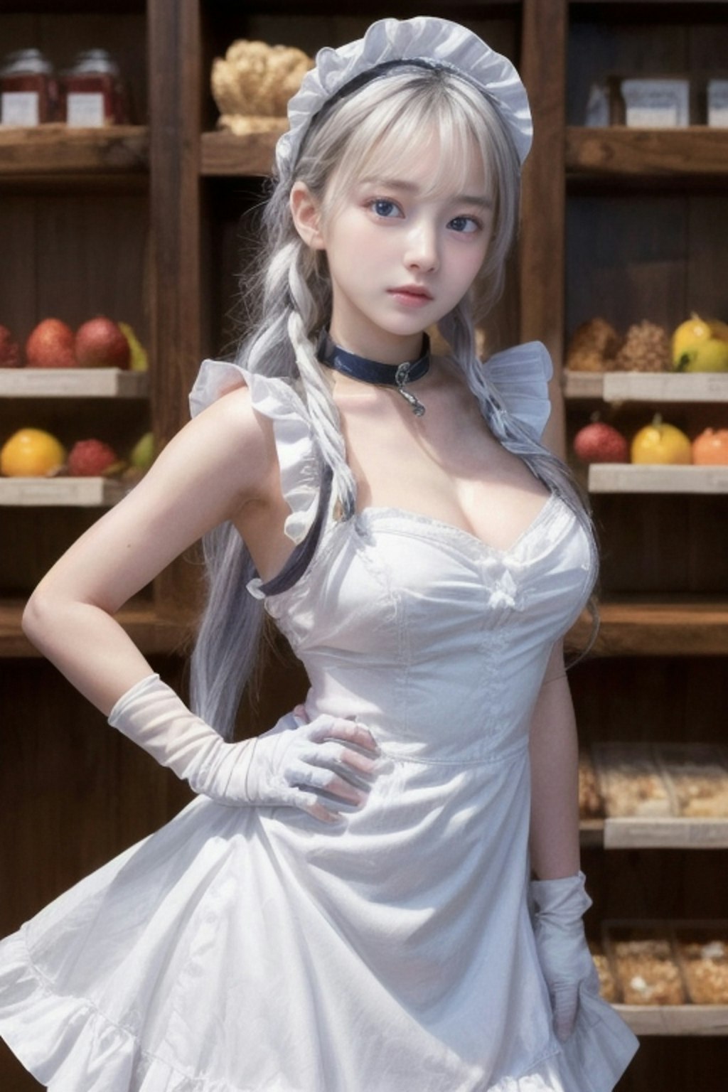 フルーツパーラーの看板娘