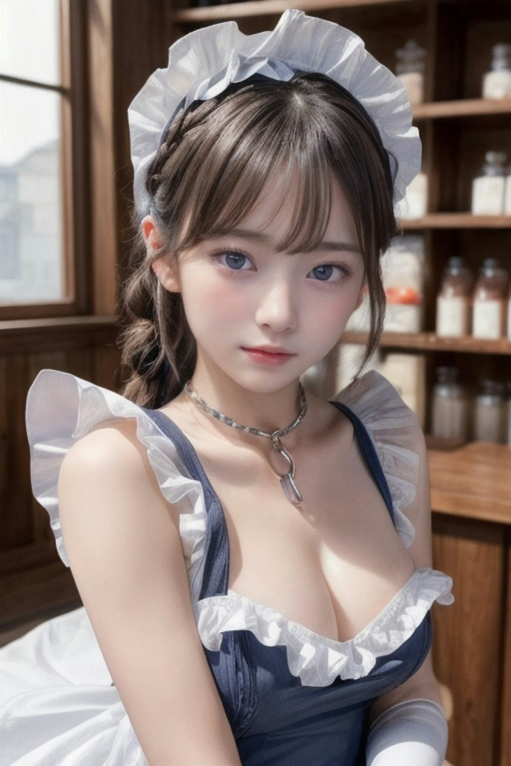 フルーツパーラーの看板娘