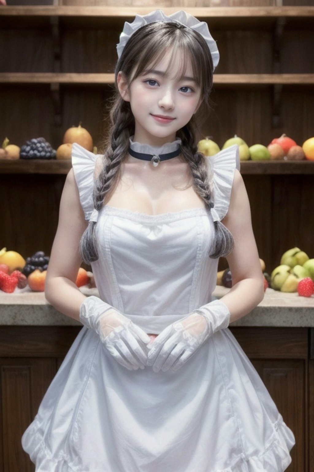 フルーツパーラーの看板娘